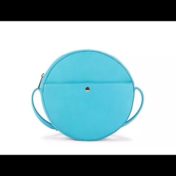 Sole Society NWT Out Turquoise Canteen Crossbody - Picture 2 of 9